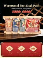 18‑Herbal Foot Soak Packs for Dispelling Cold and Dampness, 30 Counts/Bag