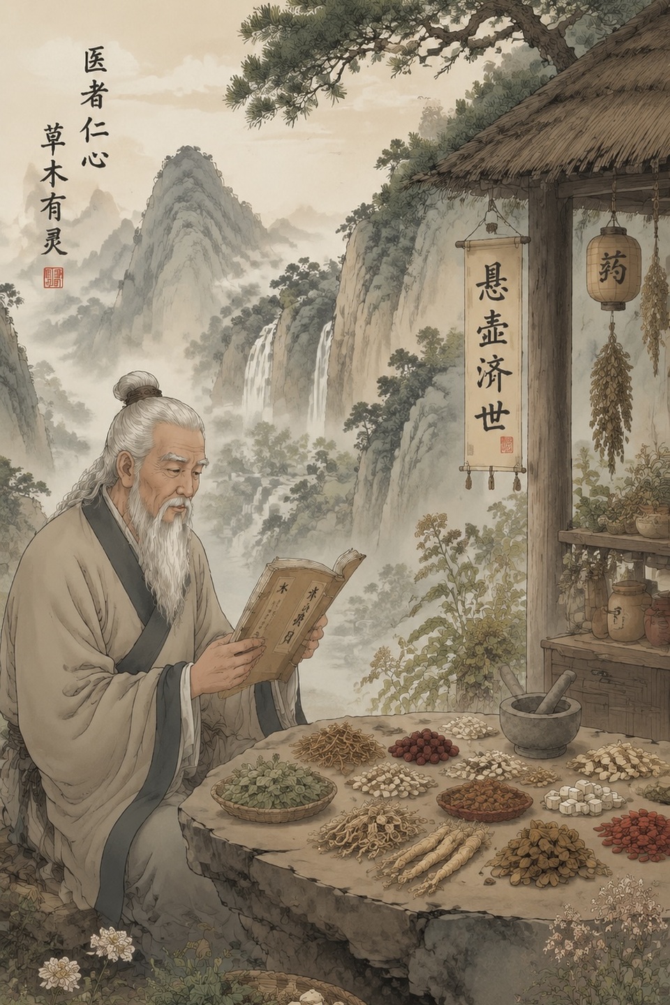 Traditional Chinese herbal medicine practitioner