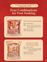 18‑Herbal Foot Soak Packs for Dispelling Cold and Dampness, 30 Counts/Bag - 图片 8