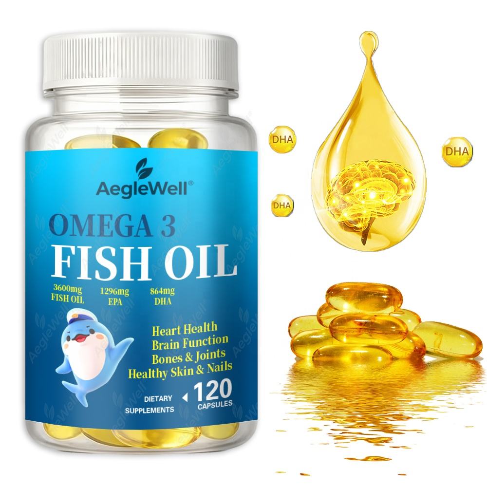 H7a2e727e5c084de9a8c0bdeb7409d763F # AegleWell Omega 3 Fish Oil - 图片 1