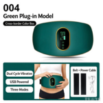 Multifunctional Vibration Massage Belt | Green Plug-in Model - 图片 3