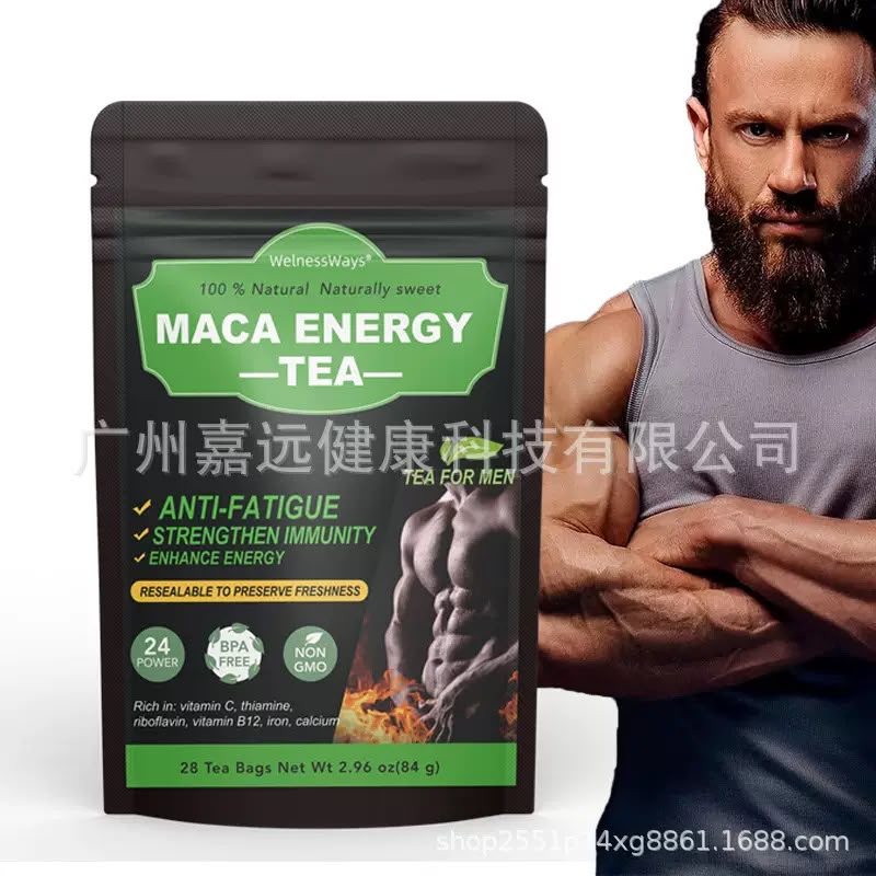 WhatsApp Image 2026-10-05 at 11.22.29 PM # WellnessWays Maca Energy Tea for Men - 图片 1